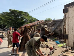 Disurati Sejak 2023, Lapak PKL di Kecamatan Wajo Dibongkar