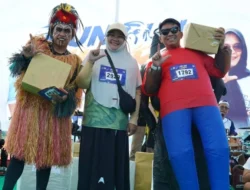 Ribuan Warga Lari Bareng di HUT Luwu Timur ke-23, Aksi Pepina Bikin Salut