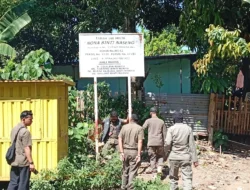Pemkot Makassar Pasang Papan Penanda, Tegaskan Status Aset Fasum di Perumnas Sudiang