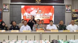 Polda Sulsel Bakar 56 Kg Sabu Jaringan Malaysia, Bongkar Kasus Januari-Juni 2026