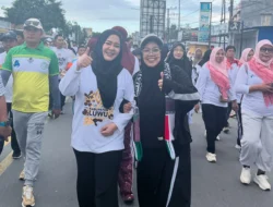 Ribuan Warga Luwu, Ikuti Jalan Sehat Anti Mager Bersama Gubernur Sulsel