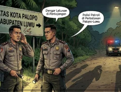 Dengar Letusan di Pentojangan, Polisi Patroli di Perbatasan Palopo-Luwu