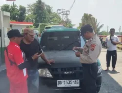 Polsek Wara Utara Kawal Penyaluran 16 Ribu Liter BBM Subsidi di SPBU Salobulo Palopo