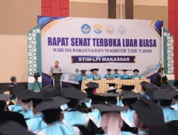 Wisuda STIM-LPI, Munafri: Jaga Integritas dan Nama Baik Almamater