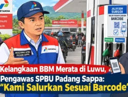 Kelangkaan BBM Merata di Luwu, Pengawas SPBU Padang Sappa: Kami Salurkan Sesuai Barcode