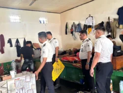 Perkuat Keamanan dan Kesetaraan, Lapas Palopo Gelar Penggeledahan WBP